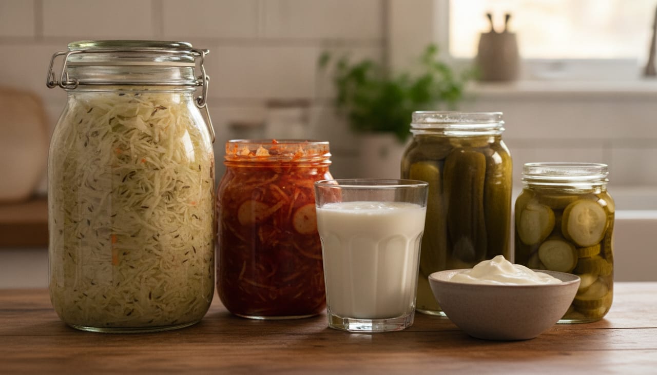 Fermentati per l'intestino: crauti, kefir & co.